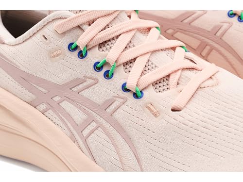 ASICS Women's Gel-Nimbus 28 Running Shoes, 8, Pearl Pink/MORGANITE