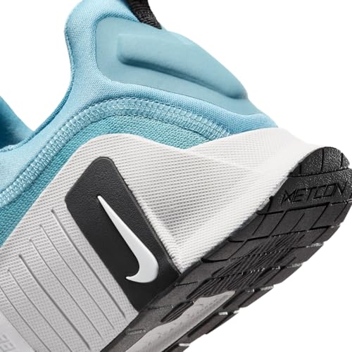 Nike Free Metcon 6 Men's Workout Shoes (FJ7127-400, Denim Turquoise/Black/Vast Grey/White) Size 11