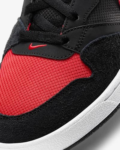 Nike SB Alleyoop 'Bred', Black/White/University Red, CJ0882-006, Men's Skate Shoes (Black/White/University Red, US Footwear Size System, Adult, Men, Numeric, Medium, 8)
