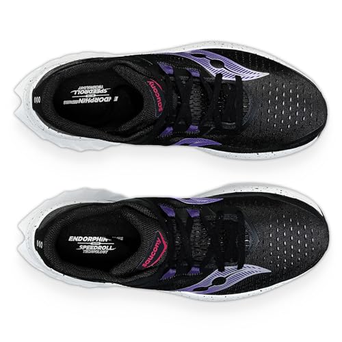 Saucony Women's Endorphin Speed 4 Sneaker, Black, 7