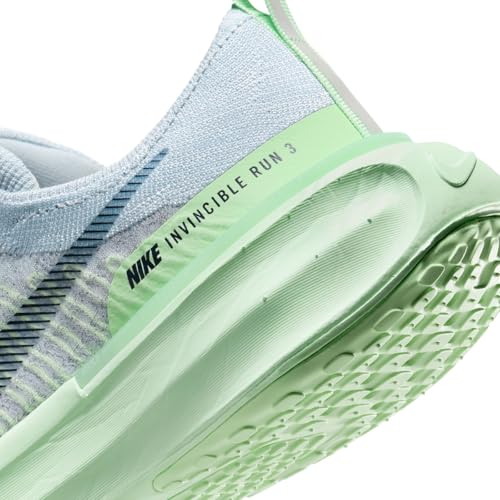 Nike Invincible 3 Women's Road Running Shoes (DR2660-009, Pure Platinum/Cool Grey/Vapor Green/Dark Obsidian) Size 7