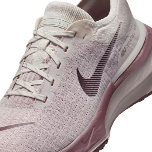 Nike Invincible 3 Men's Road Running Shoes, Phantom/Burgundy Crush-Taupe Grey, US 10.5 M