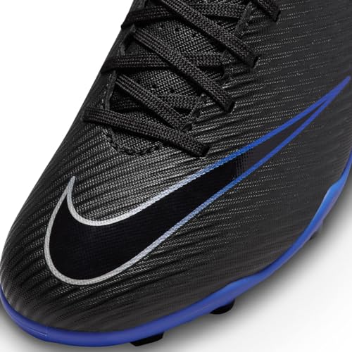 Nike Jr. Mercurial Vapor 15 Club Unisex DJ5958-040 (Black/Chrome-), Size 5.5
