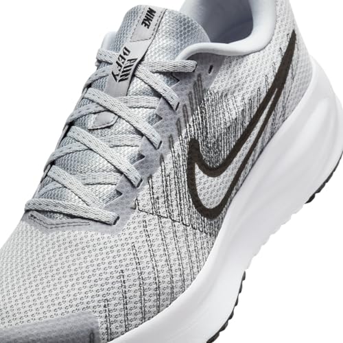 Nike Men's Run Defy Road Running Shoes, Wolf Grey/Black-White-Iron Grey, 10