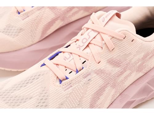ASICS Women's NOVABLAST 5 Running Shoes, 8, Pearl Pink/MORGANITE