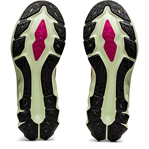 ASICS Women's NOVABLAST 2 Running Shoes, 11, Birch/Pink Rave