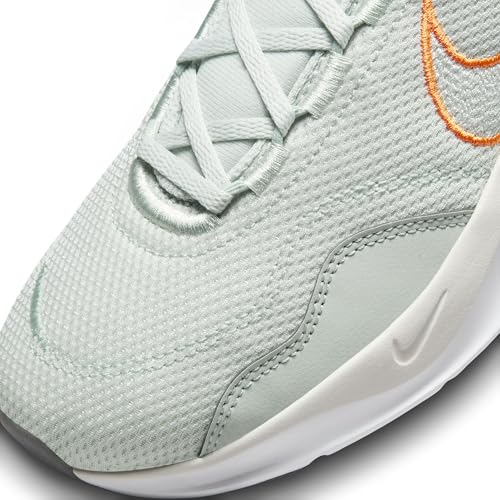 Nike Legend Essential 3 Next Nature Men's Workout Shoes (DM1120-008, Light Silver/Iron Grey/Bright Mandarin) Size 11.5