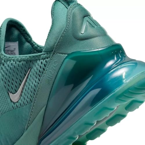 Nike Air Max 270 Women's Shoes (HF5127-361, Bicoastal/Metallic Silver/Chrome) Size 6