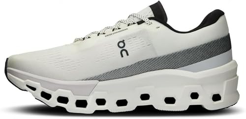 On Men's Cloudmonster 2 Running Shoes, Undyed/Frost, 14 US