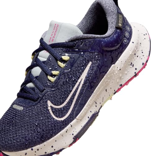 Nike Women's WMNS Juniper Trail 2 GtxLow, Purple Ink Platinum Violet Wolf Grey, 5.5 US