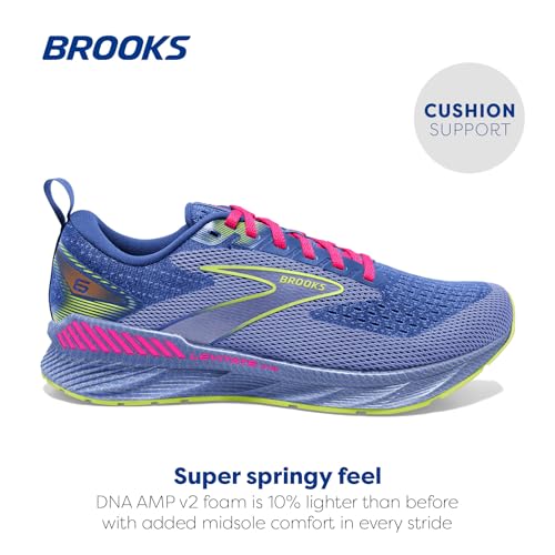 Brooks Women’s Levitate GTS 6 Supportive Running Shoe - Purple/Pink - 7 Medium
