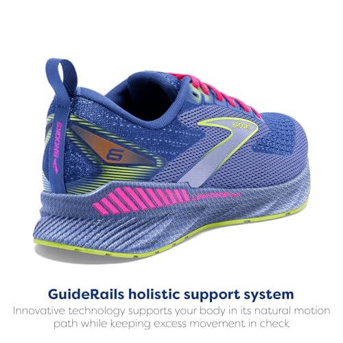 Brooks Women’s Levitate GTS 6 Supportive Running Shoe - Purple/Pink - 7 Medium