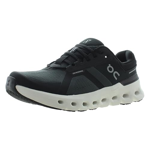 On Cloudrunner 2 Wide Mens Shoes Size 9, Color: Eclipse/Black-Black
