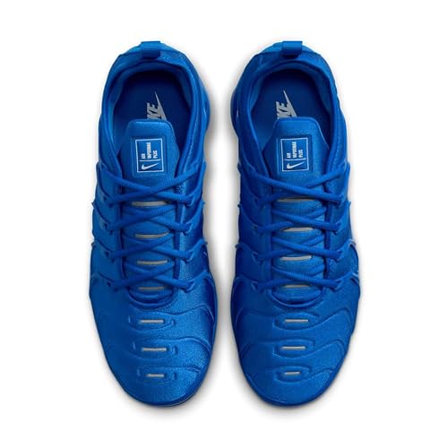 Nike Air Vapormax Plus Men's Shoes (HJ9148-480, Game Royal/Metallic Silver/White) Size 9.5