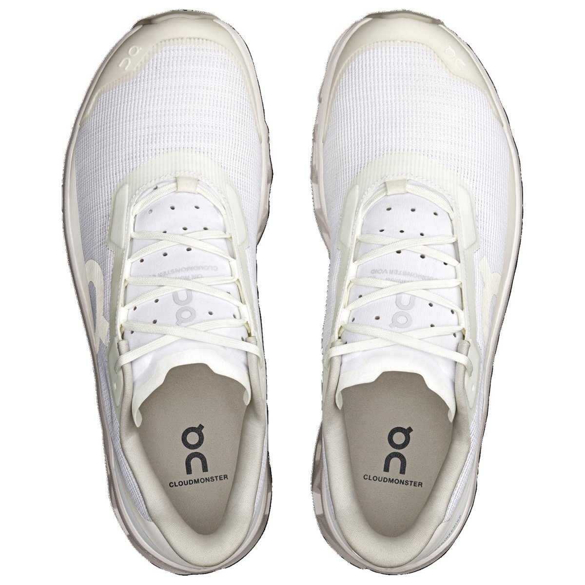 cloudmonster void white white mesh