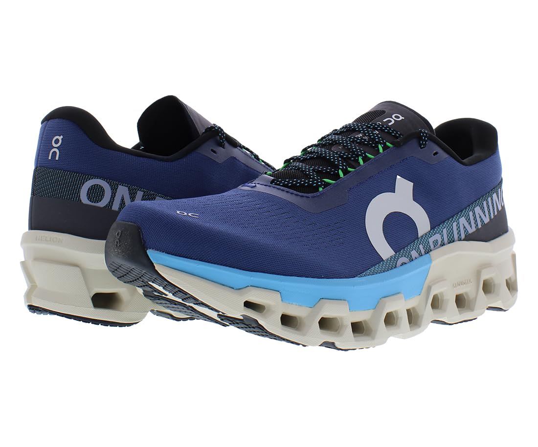 On Cloudmonster 2 Mens Shoes Size 10, Color: Tempest/Horizon - Blue