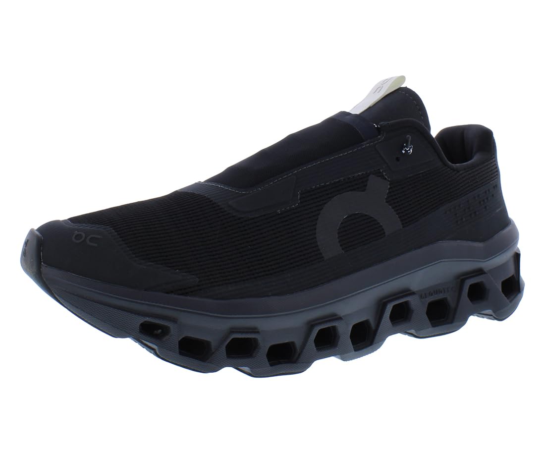 On Cloudmonster Sensa Mens Shoes Size 12, Color: All Black - Black