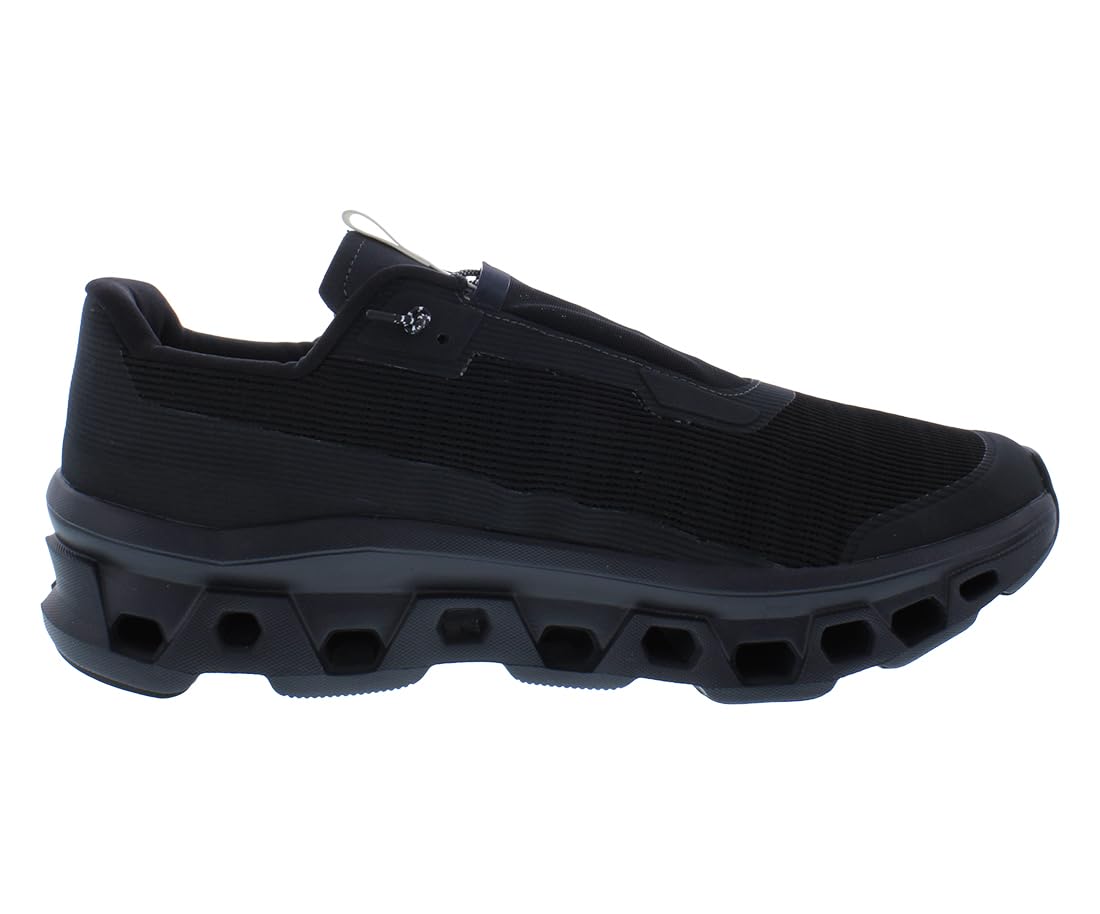 On Cloudmonster Sensa Mens Shoes Size 12, Color: All Black - Black