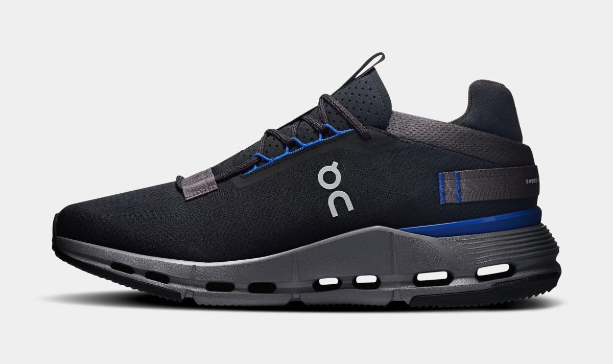 On Cloudnova 2 Mens Running Shoes (Black/Indigo) Size 10.5