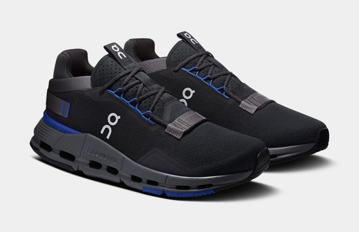 On Cloudnova 2 Mens Running Shoes (Black/Indigo) Size 10.5