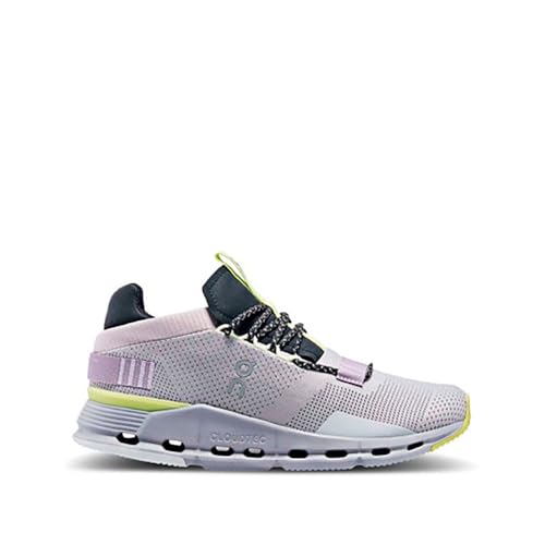 On Cloudnova Womens Shoes Size 10.5, Color: Pearl/Zest - Grey