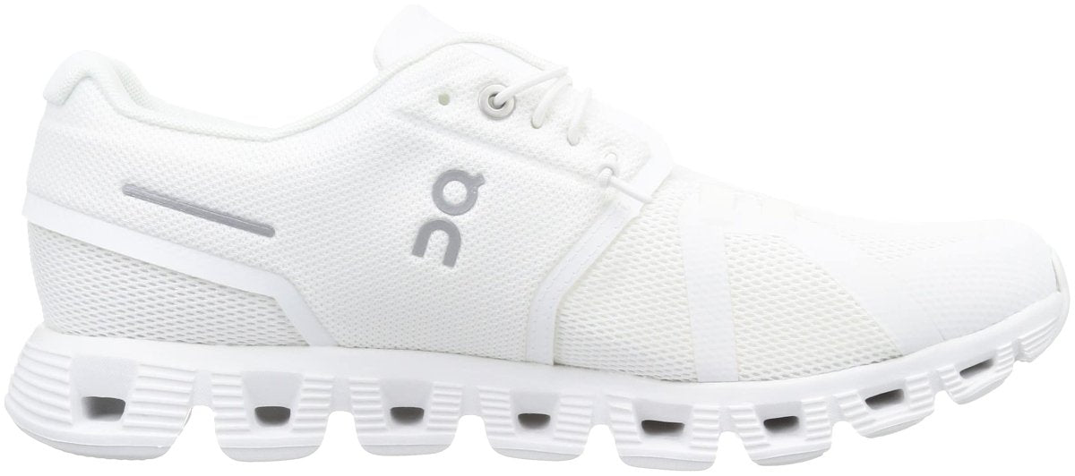 On Men's Cloud 5 Sneakers, All White, 11 Medium US
