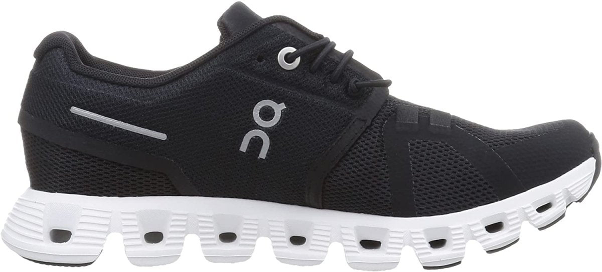 On Men's Cloud 5 Sneakers, Black/White, 11