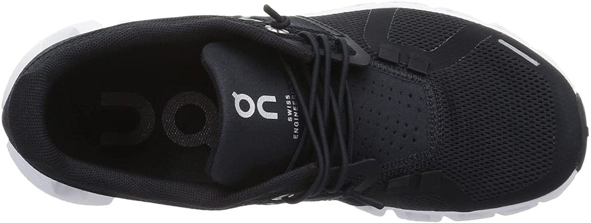 On Men's Cloud 5 Sneakers, Black/White, 11