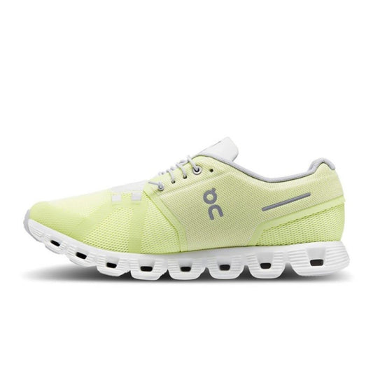 On Men's Cloud 5 Sneakers, Hay/Frost, 11 Medium US