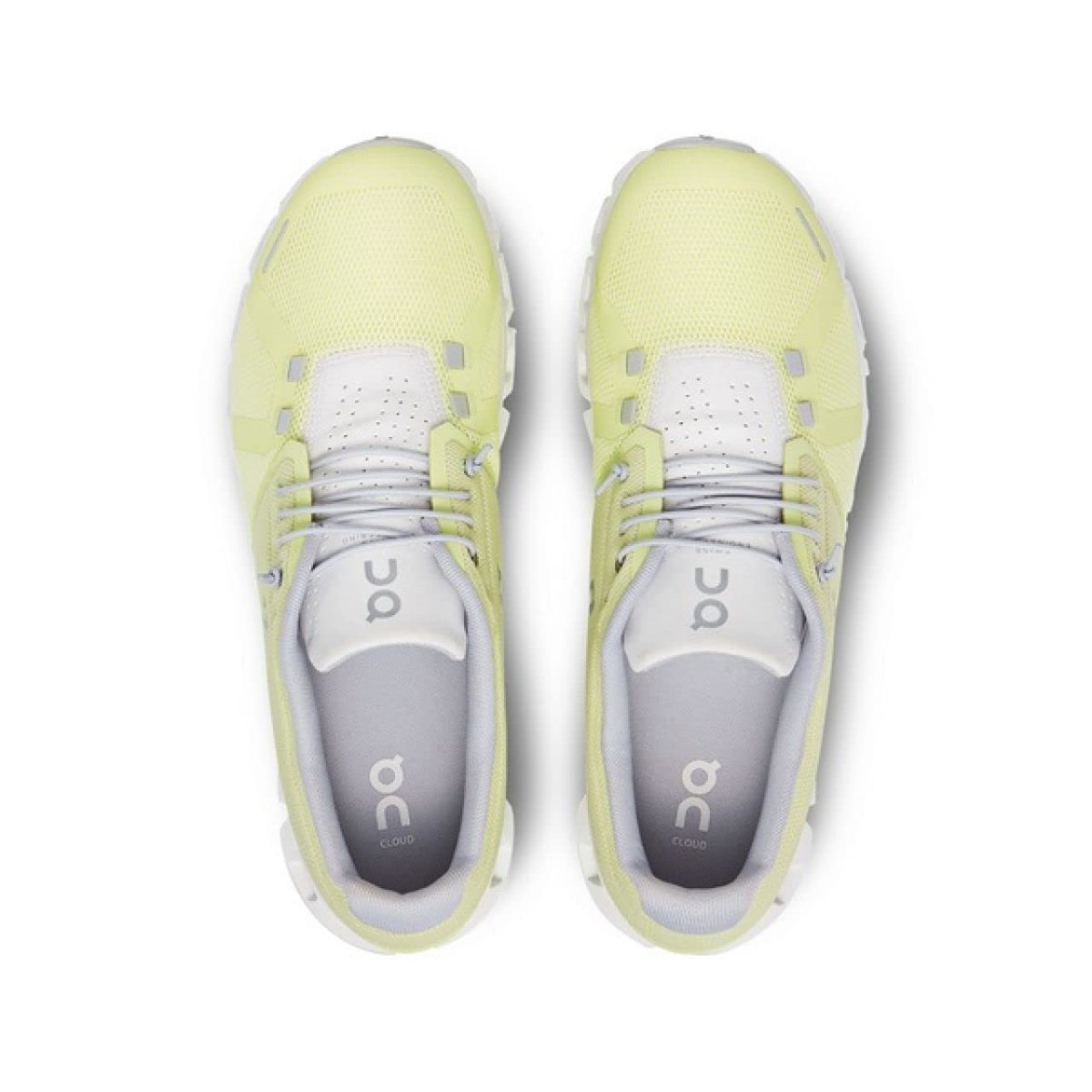 On Men's Cloud 5 Sneakers, Hay/Frost, 11 Medium US