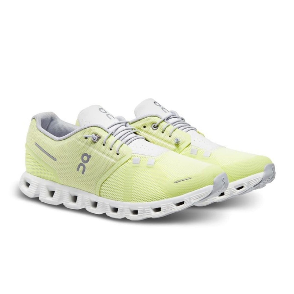 On Men's Cloud 5 Sneakers, Hay/Frost, 11 Medium US