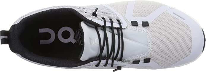 On Men's Cloud 5 Waterproof Sneakers, Glacier/White, 9