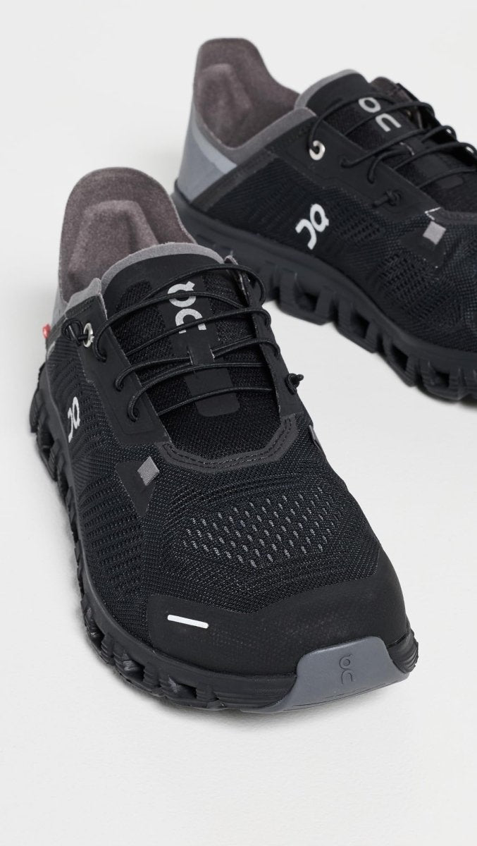 On Men's Cloud 6 Coast Sneakers, Black | Rock, 9 Medium US