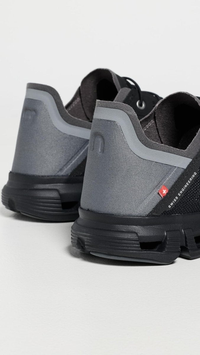 On Men's Cloud 6 Coast Sneakers, Black | Rock, 9 Medium US