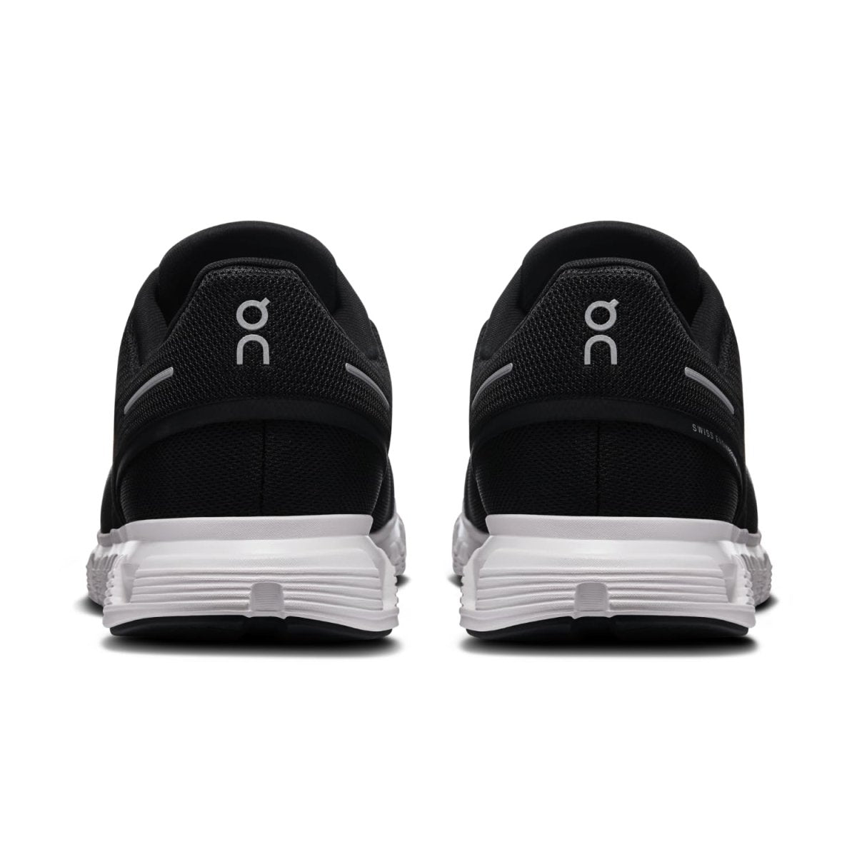 On Men's Cloud 6 Sneakers, Black | White, 11 Medium US