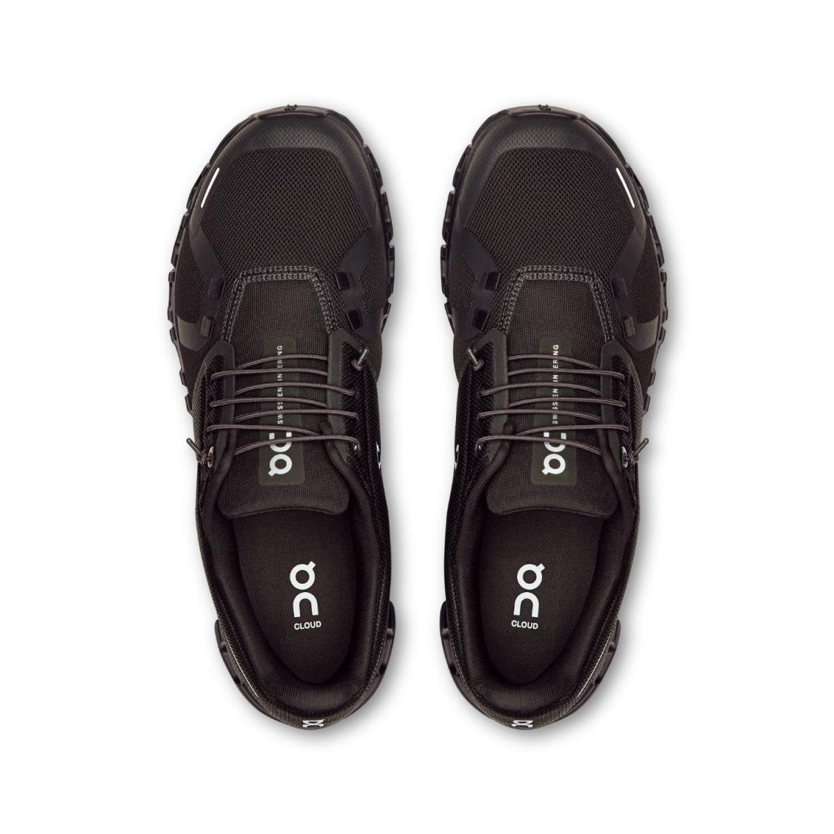 On Men's Cloud 6 Sneakers, Black/Black, 11 Medium US