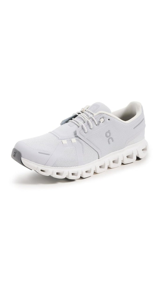 On Men's Cloud 6 Sneakers, Glacier | White, 11 Medium US