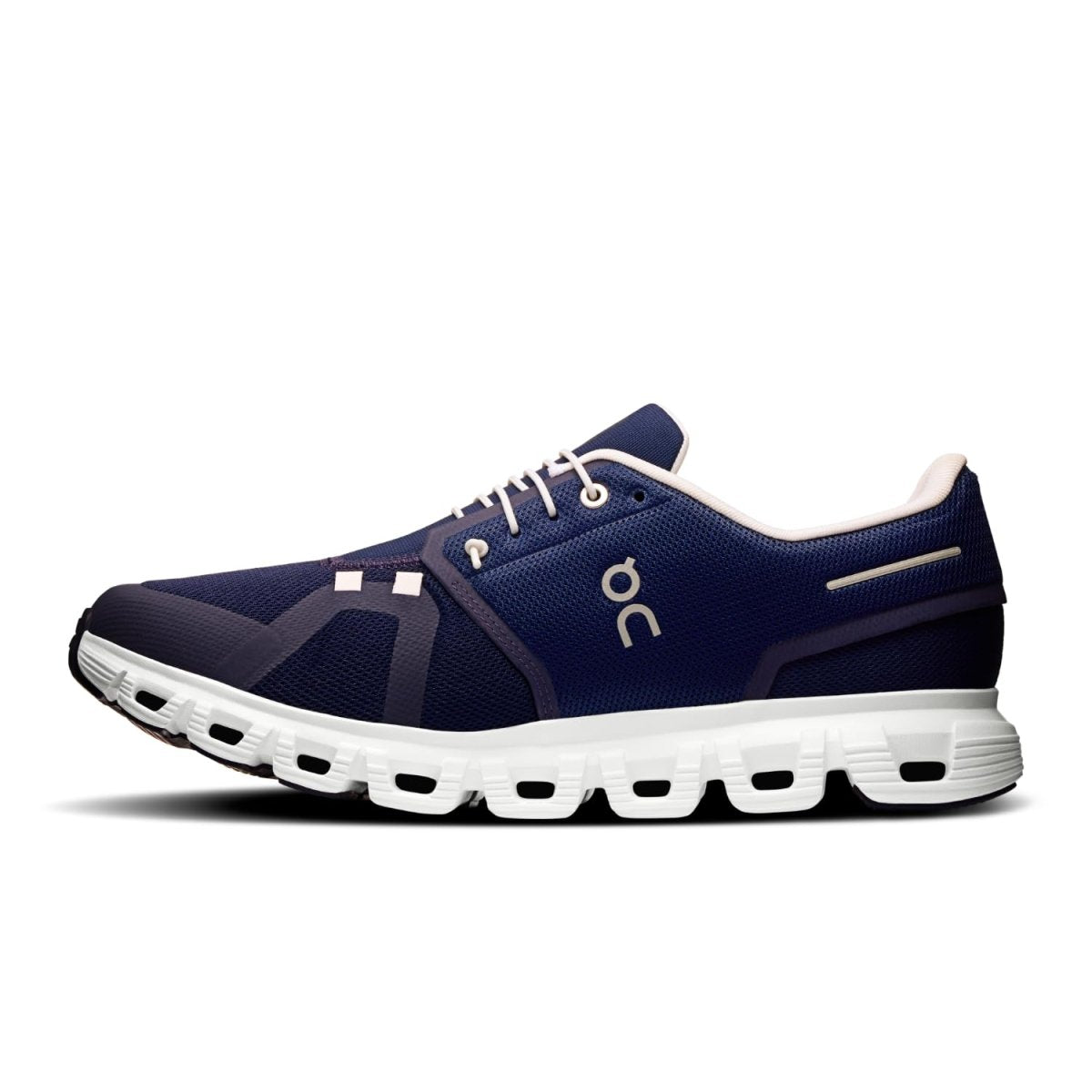 On Men's Cloud 6 Sneakers, Midnight/White, 11 Medium US