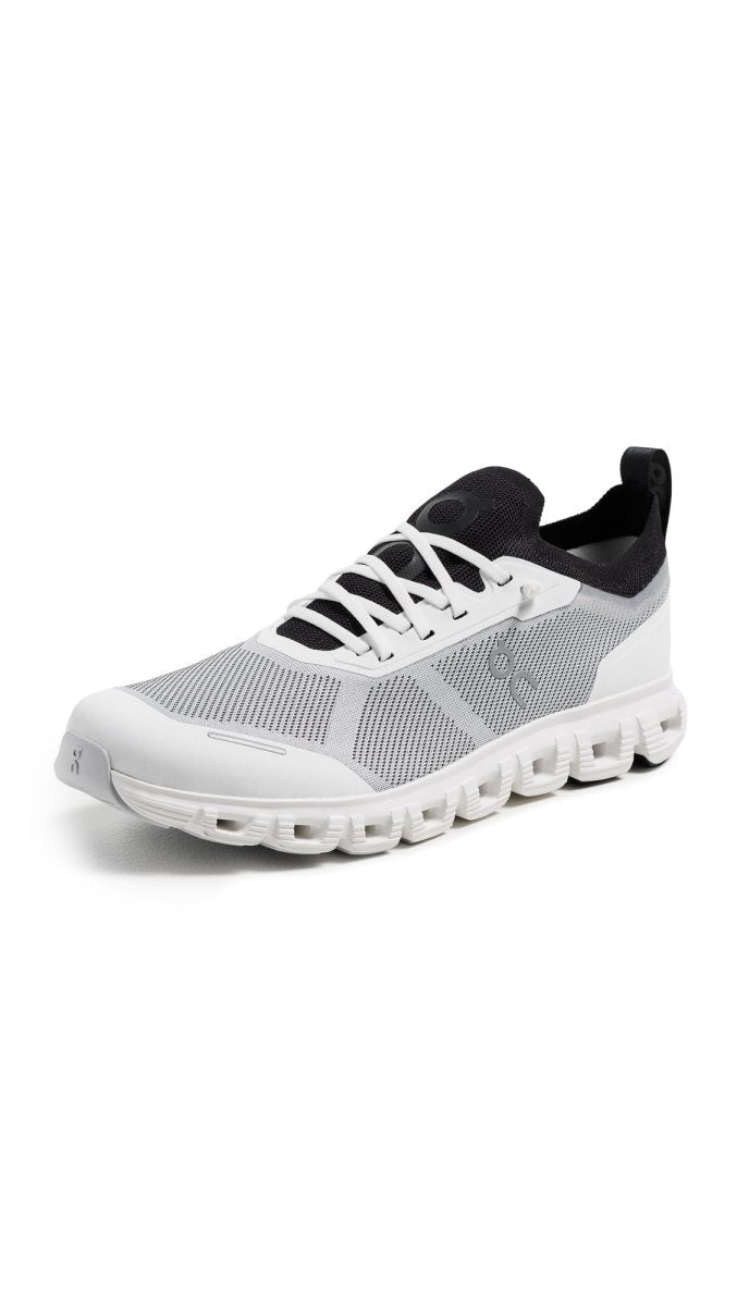 On Men's Cloud 6 Versa Sneakers, White/Black, 8.5 Medium US
