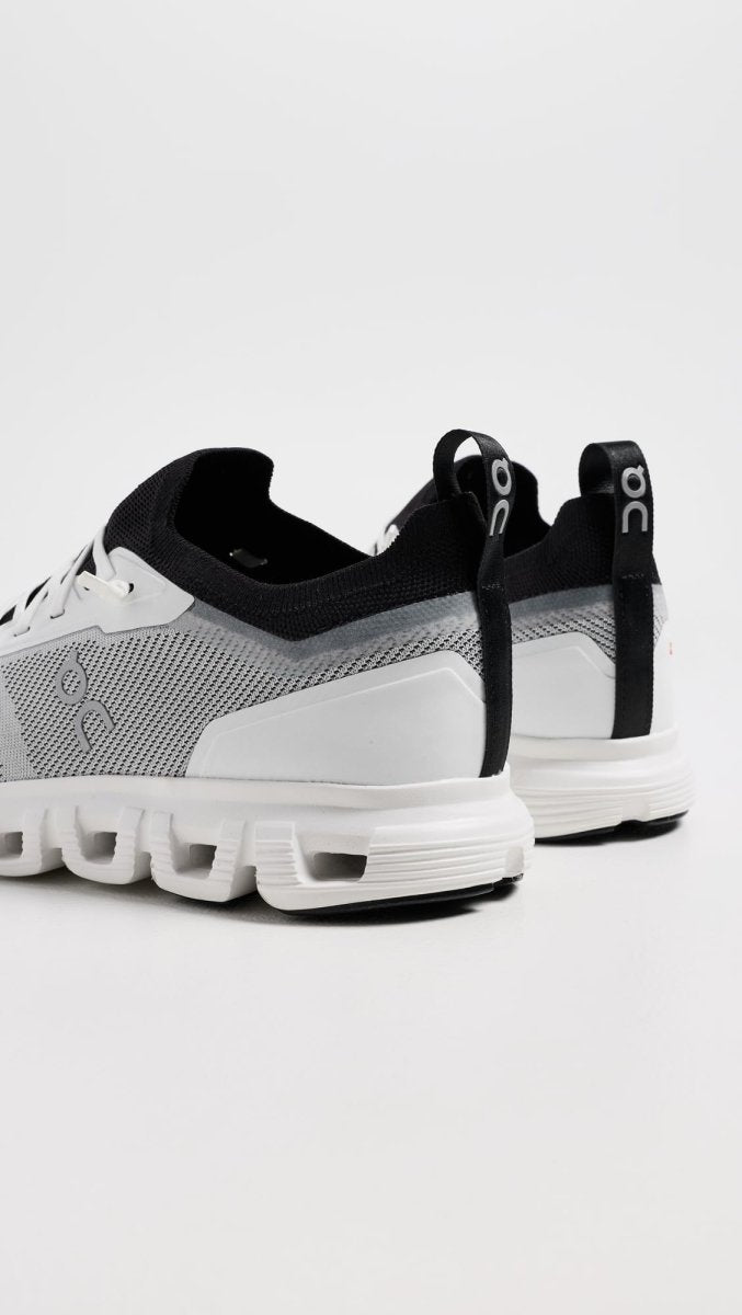 On Men's Cloud 6 Versa Sneakers, White/Black, 8.5 Medium US