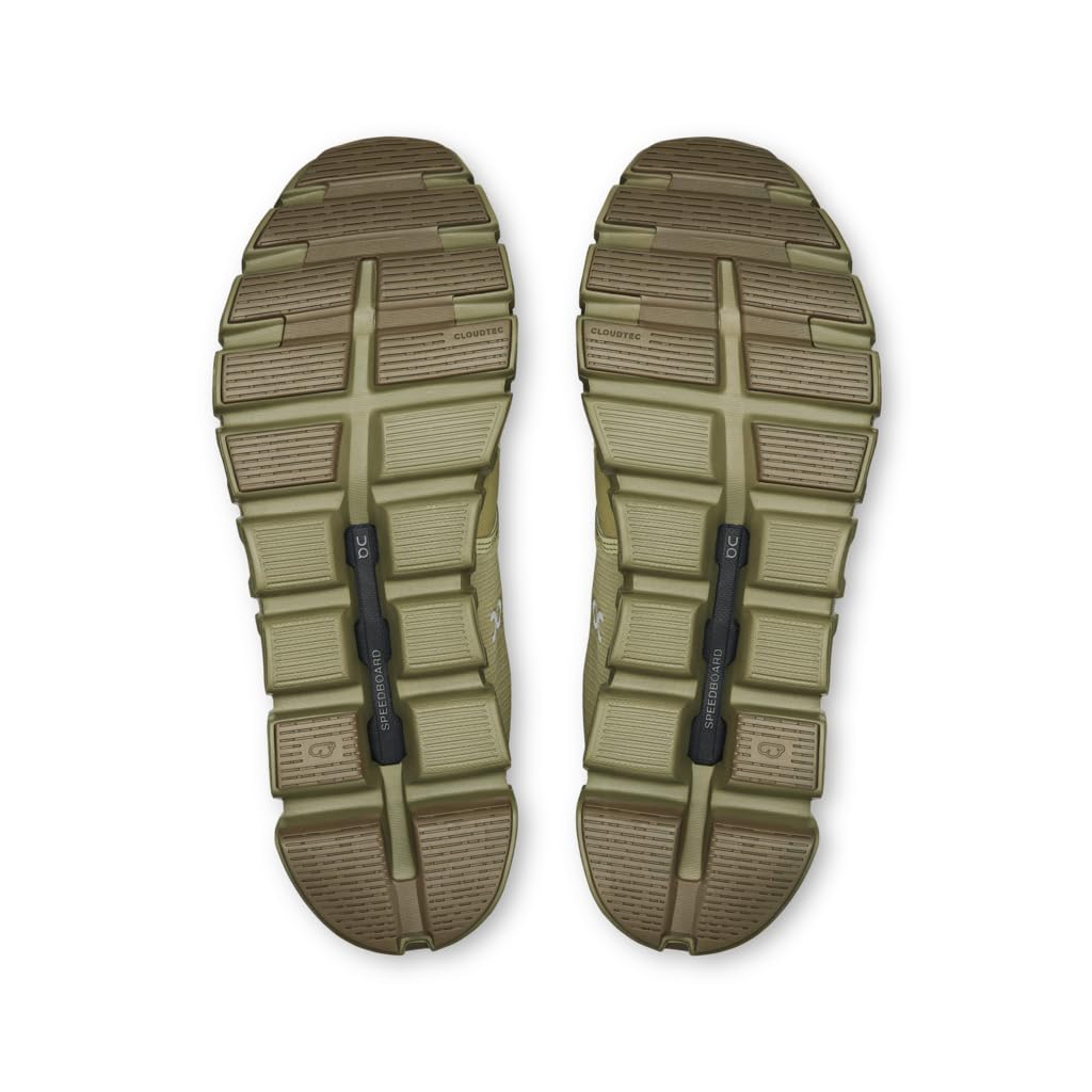 On Mens Cloud 6 Waterproof Caper/Grove 13 Medium