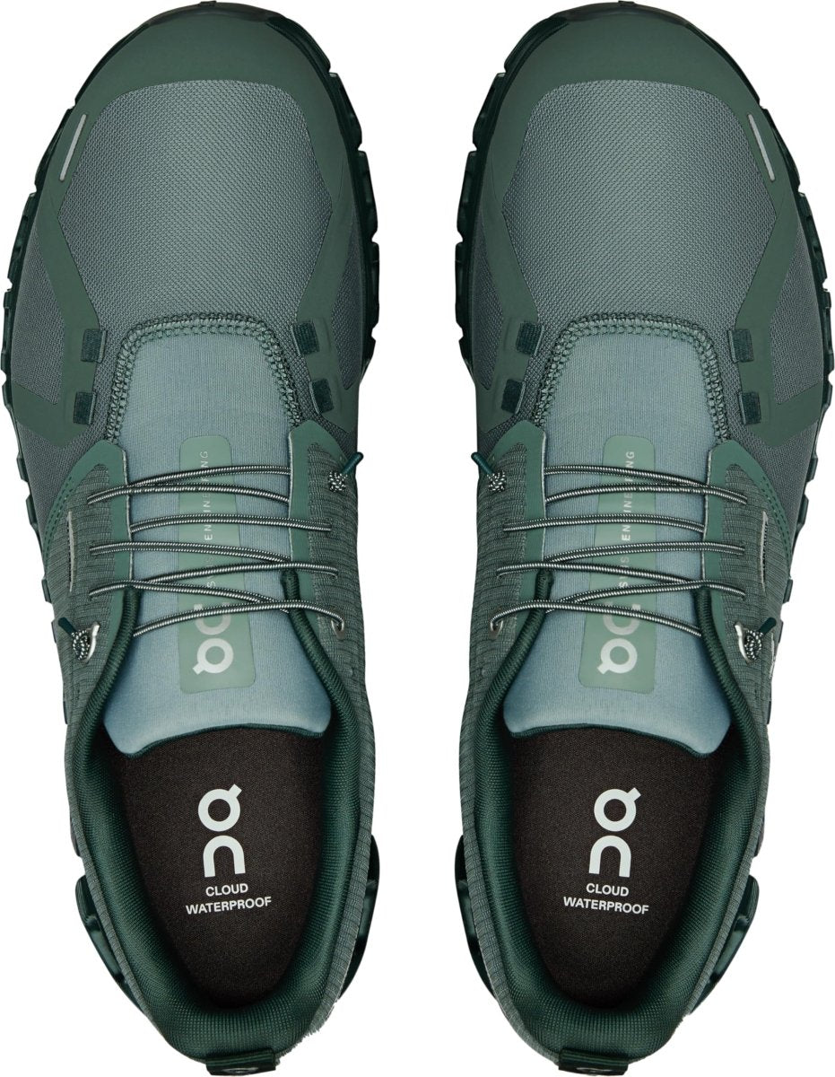 On Mens Cloud 6 Waterproof Olive/Evergreen 13 M