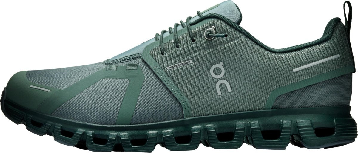 On Mens Cloud 6 Waterproof Olive/Evergreen 13 M