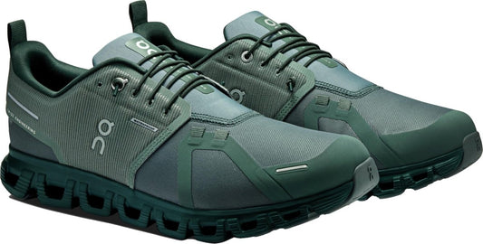 On Mens Cloud 6 Waterproof Olive/Evergreen 13 M