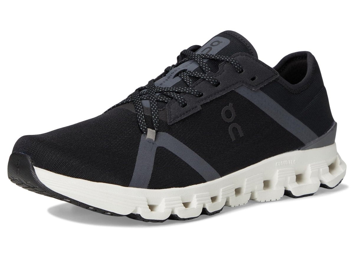On Men's Cloud X 4 AD, Black/Asphalt, 9 Medium