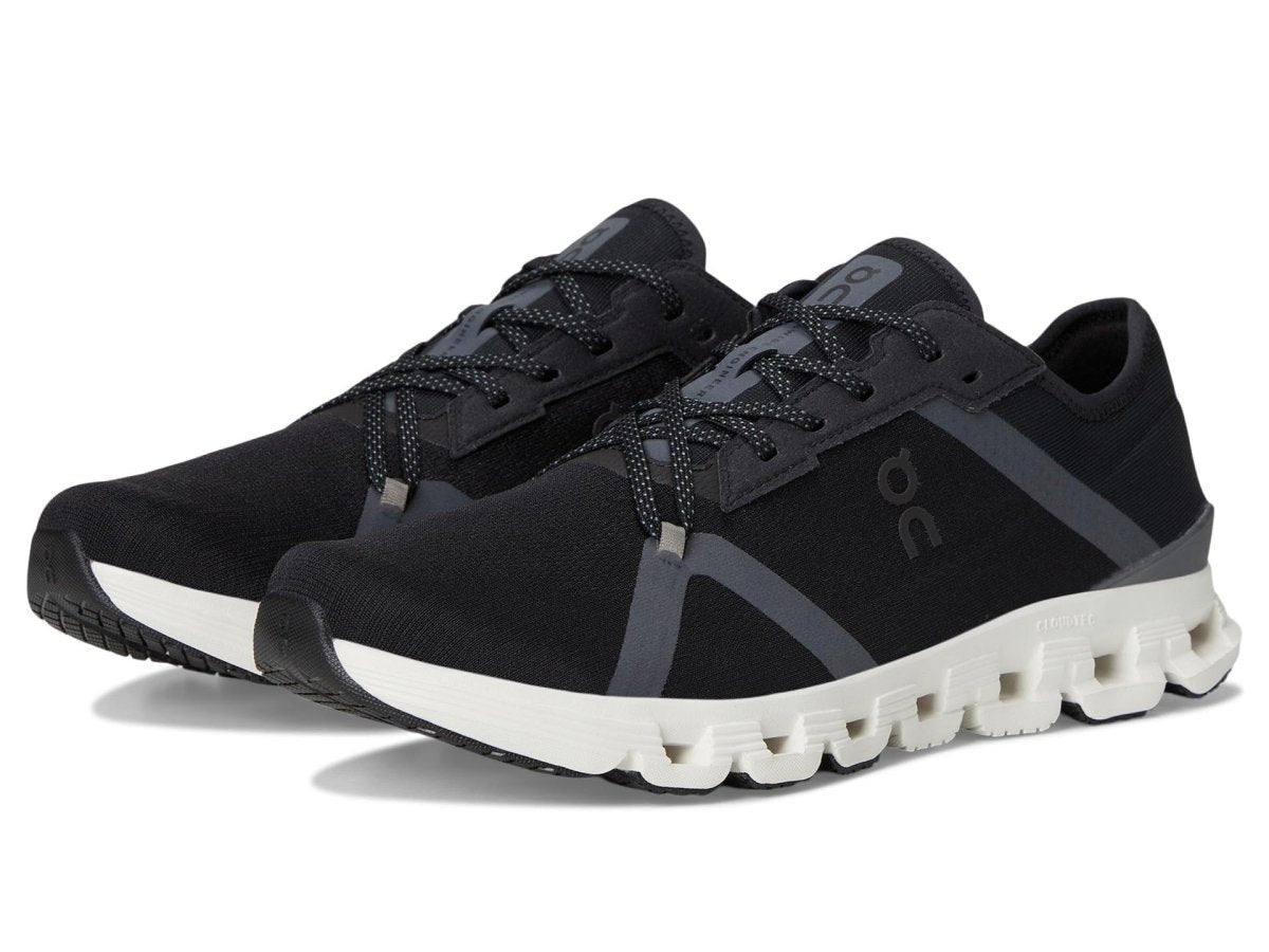 On Men's Cloud X 4 AD, Black/Asphalt, 9 Medium