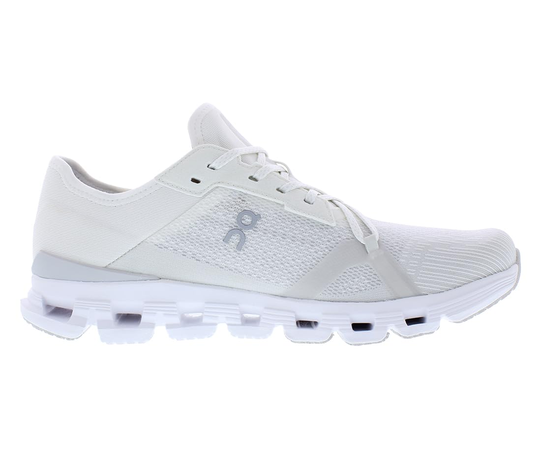On Men's Cloud X 4 AD Sneakers, White/Wolf, 9 Medium US