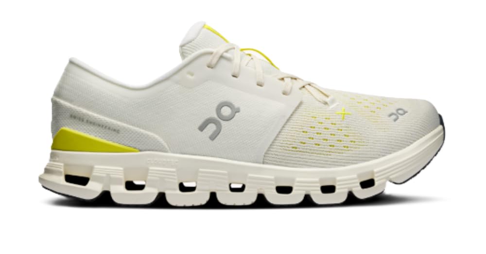 On Mens Cloud X 4 Ivory/Lime 10 M