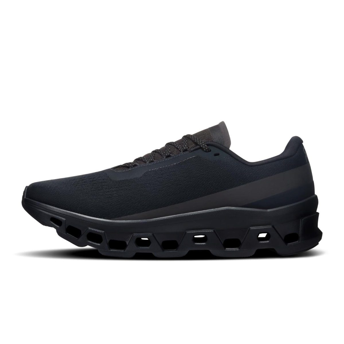 On Men's Cloudmonster 1 Sneakers, Black/Black, 11 Medium US