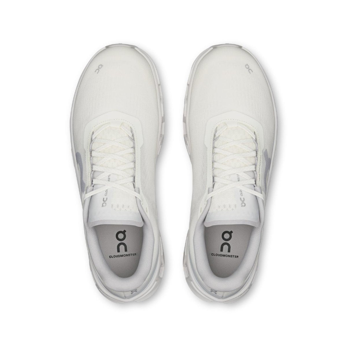 On Men's Cloudmonster 1 Sneakers, White/White, 9 Medium US